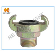 China Factory Direct Carbon Steel Universal Air Hose Coupling- E. U. Male Ends